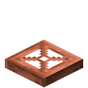 Minecraft Waxed Copper Trapdoor item icon (latest, transparent PNG)