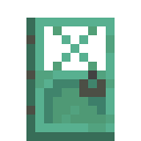 Minecraft Waxed Oxidized Copper Door item icon (latest, transparent PNG)