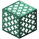 Minecraft Waxed Oxidized Copper Grate item icon (latest, transparent PNG)