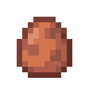 Minecraft Brown Egg item icon (latest, transparent PNG)