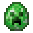 Minecraft Creeper Spawn Egg item icon (latest, transparent PNG)