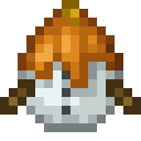 Minecraft Snow Golem Spawn Egg item icon (latest, transparent PNG)
