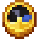 Minecraft Clock item icon (latest, transparent PNG)
