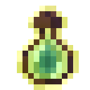 Minecraft Experience Bottle item icon (latest, transparent PNG)