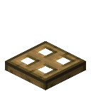 Minecraft Oak Trapdoor item icon (latest, transparent PNG)